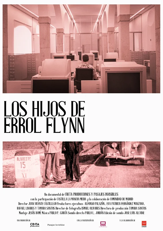 Cartel del documental Los hijos de Errol Flynn