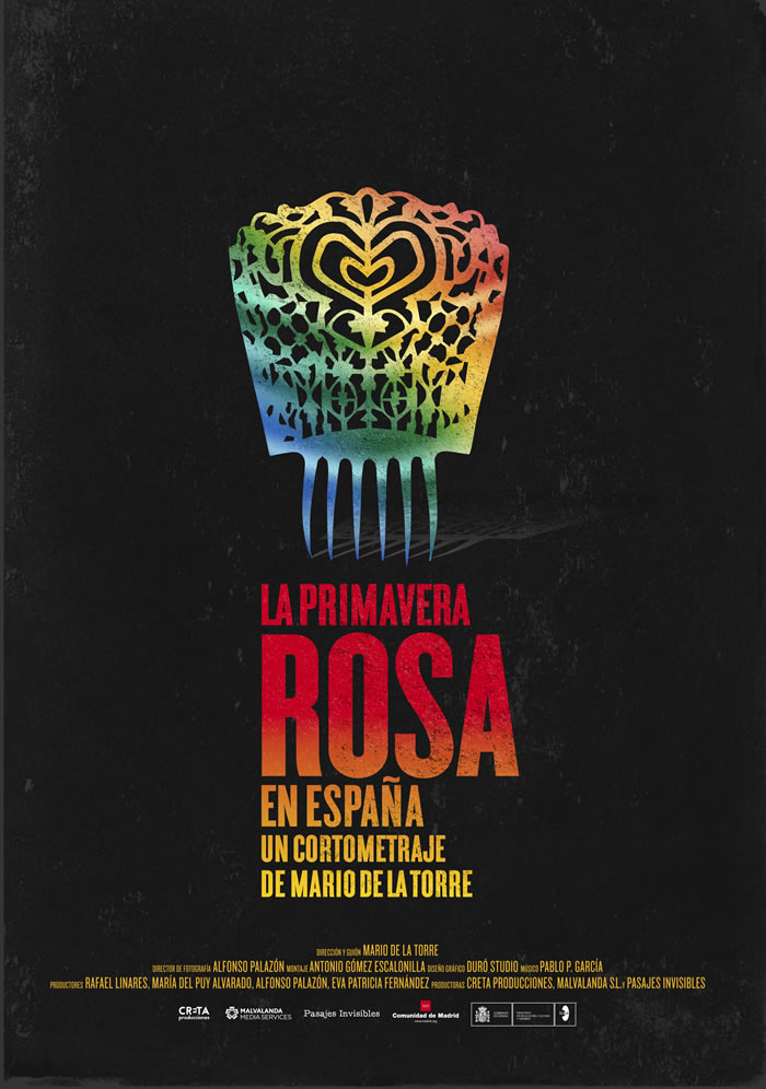 Cartel del documental La primavera rosa en EspaÃ±a
