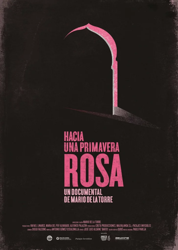 Cartel del corto documental Hacia una Primavera Rosa