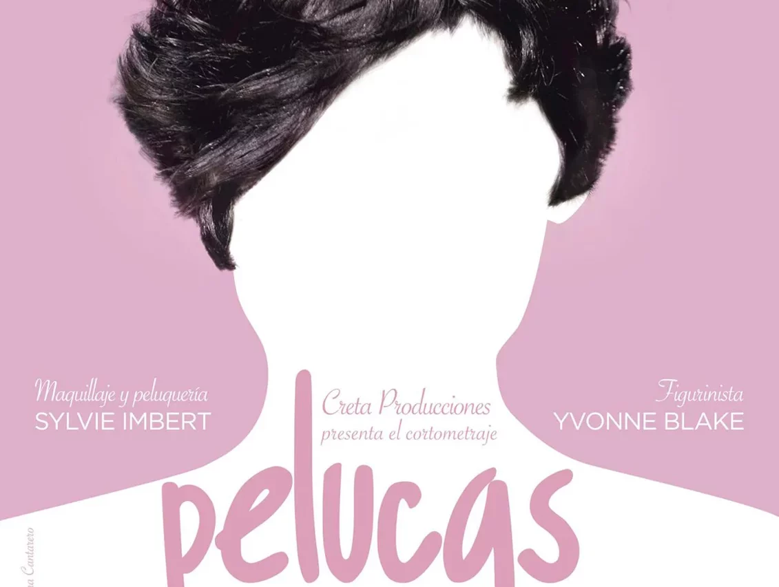 Cartel del corto de ficciÃ³n Pelucas
