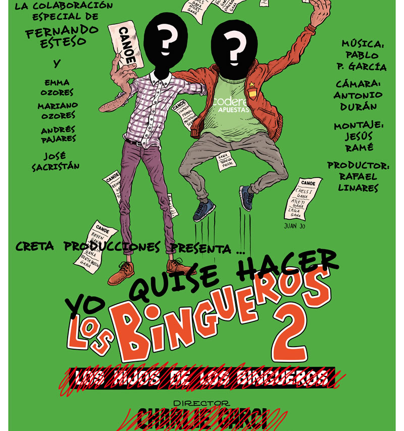 Cartel del corto documental Yo quise hacer los bingueros 2