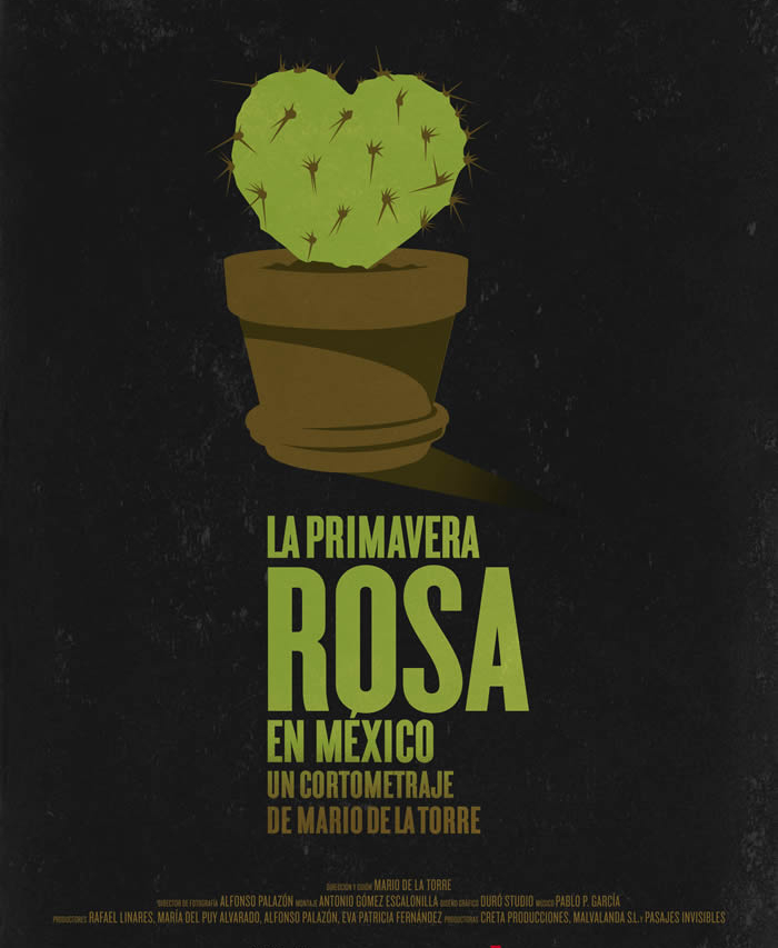 Cartel documental La primavera rosa en MÃ©xico