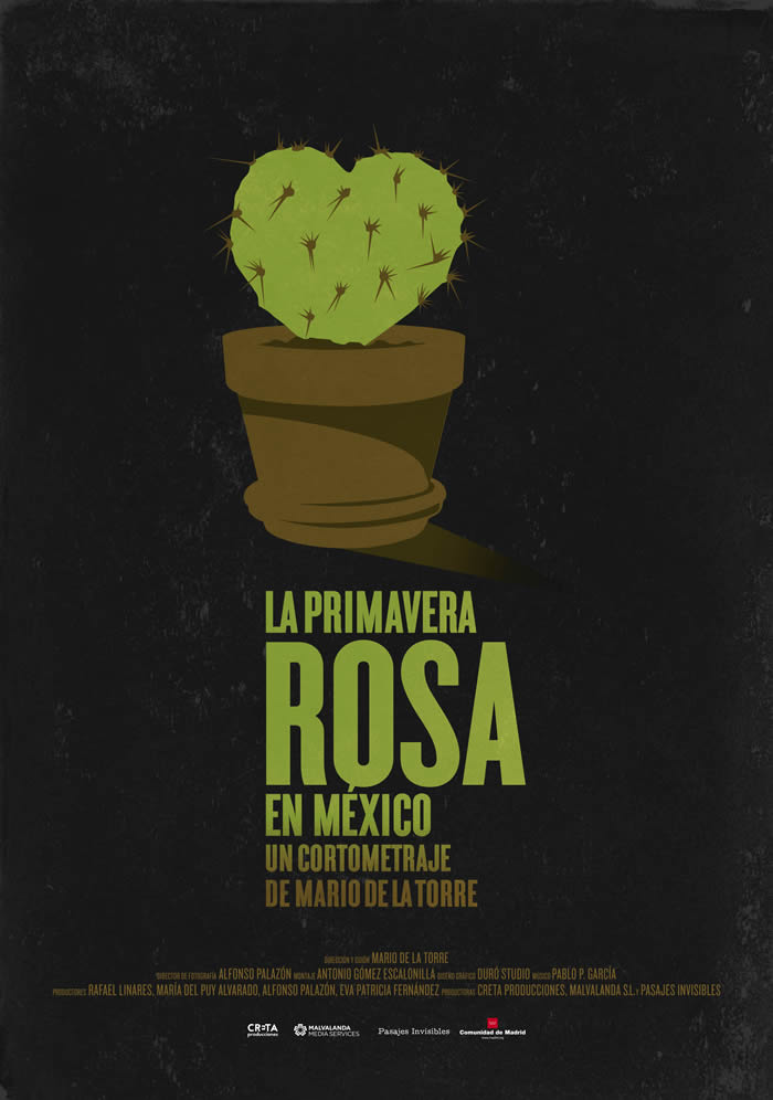 Cartel documental La primavera rosa en MÃ©xico